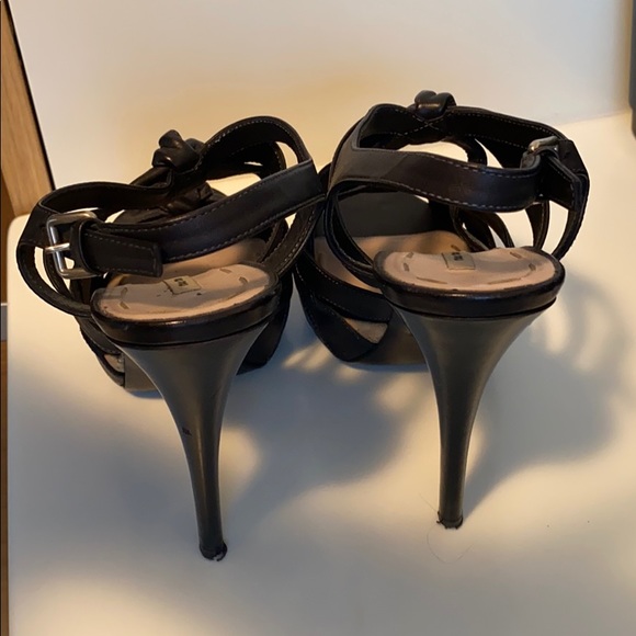 Miu Miu Black Platform Sandals - Picture 5 of 6